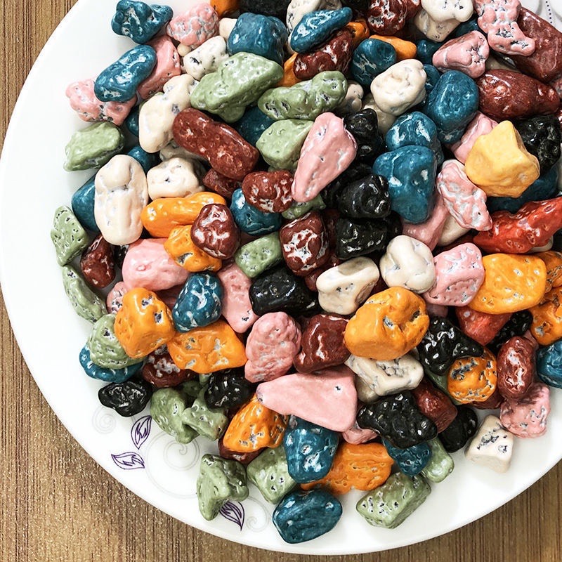 100gr Kẹo sỏi đá nhân socola