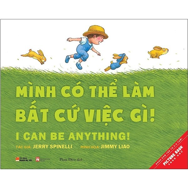 Sách Picture Book Song Ngữ - Mình Có Thể Làm Bất Cứ Việc Gì! – I Can Be Anything!