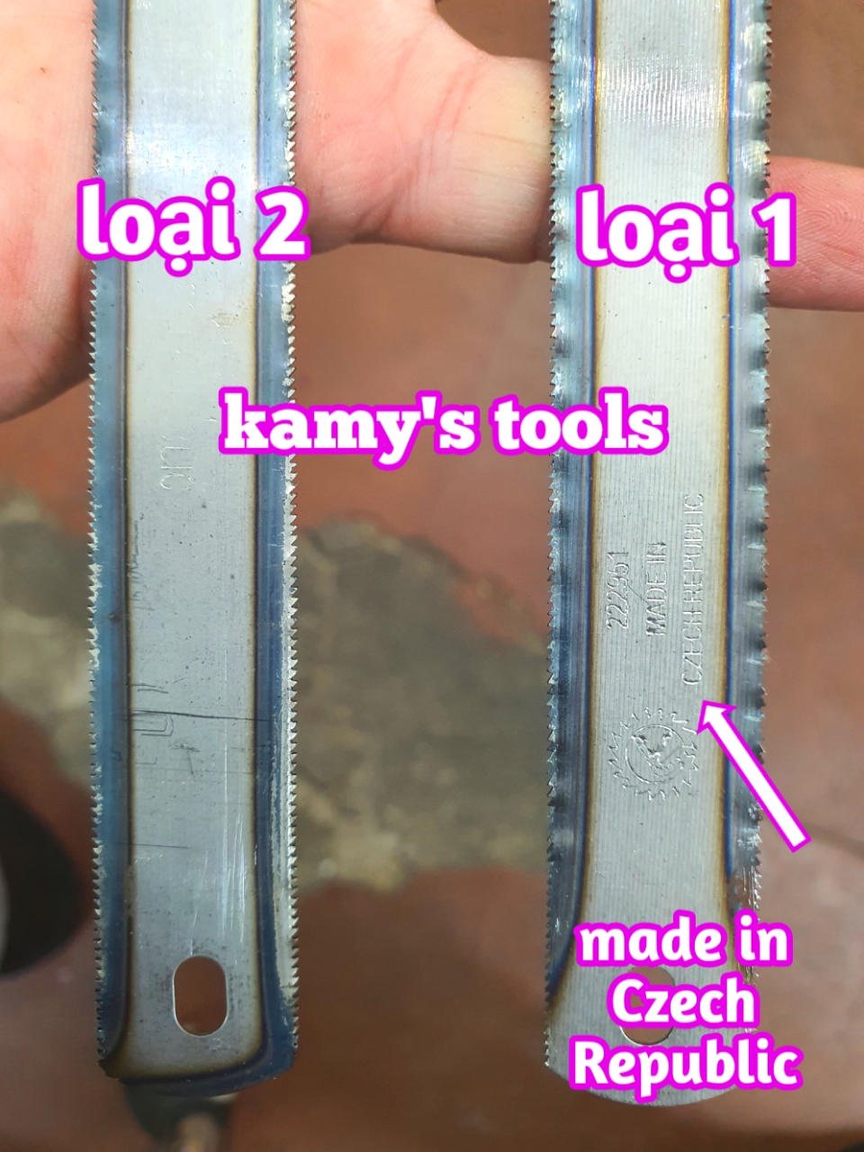 [HCM]Lưỡi Cưa Sắt 2 Mặt Dài 312mm