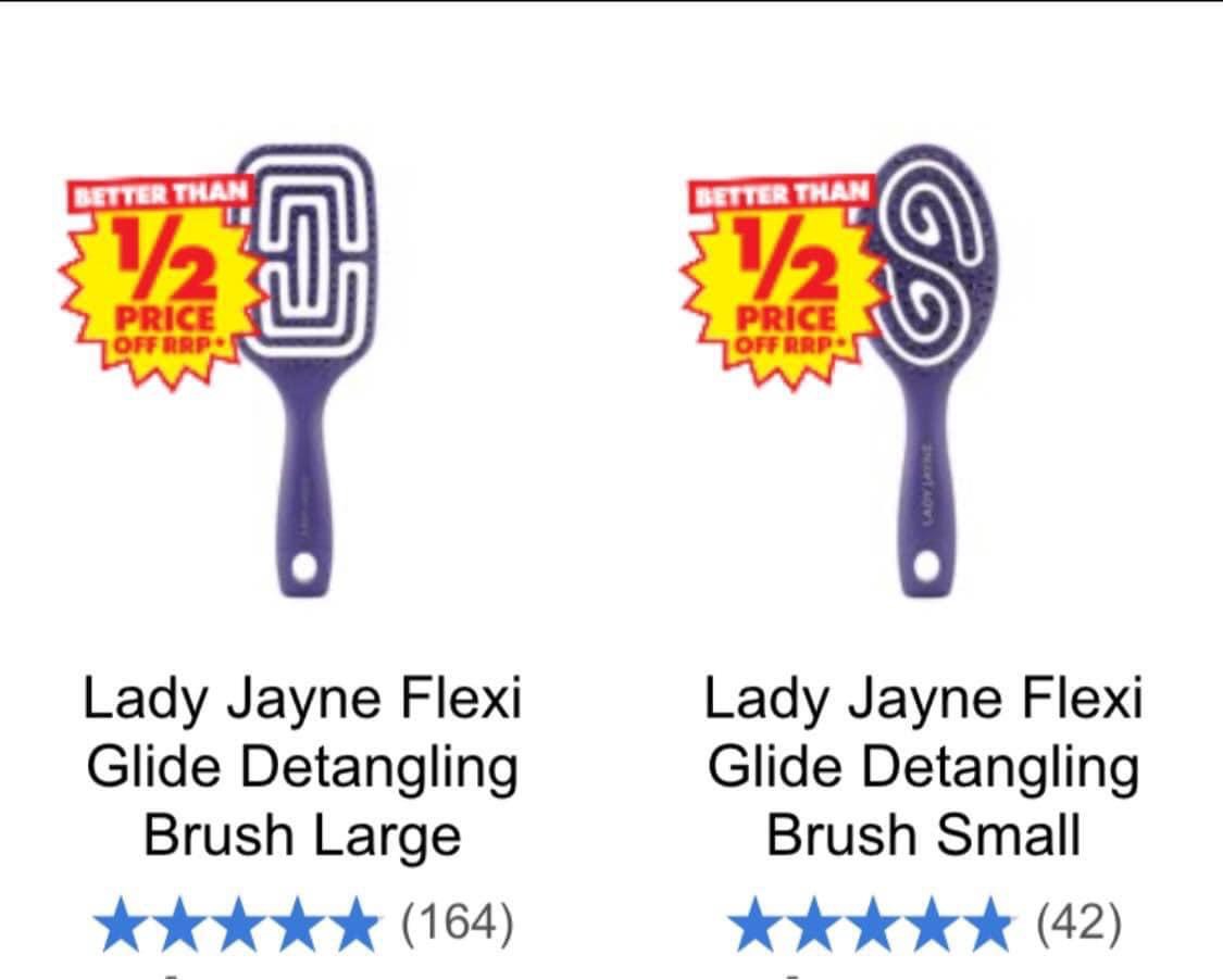 [GIẢM 5% ĐƠN 129K]Lược gỡ rối Lady Jayne Flexi Glide Detangling Úc