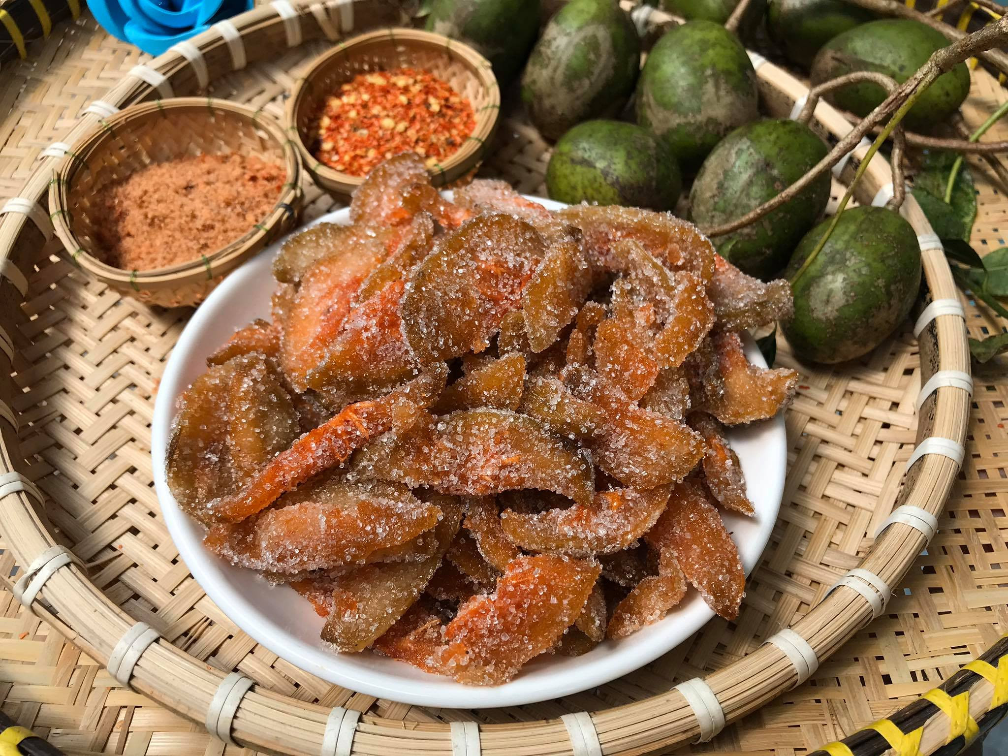 MỨT CÓC CAY CHẺ LÁT 1KG - mứt tết - đồ ăn vặt