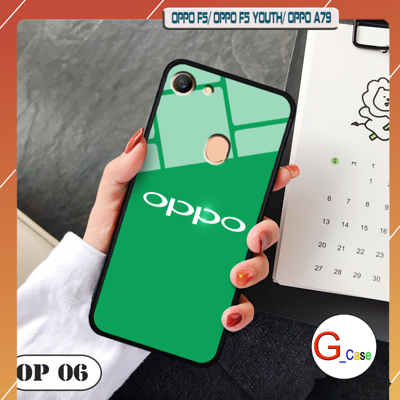Ốp lưng Oppo A79 in 3D hình logo điện thoại