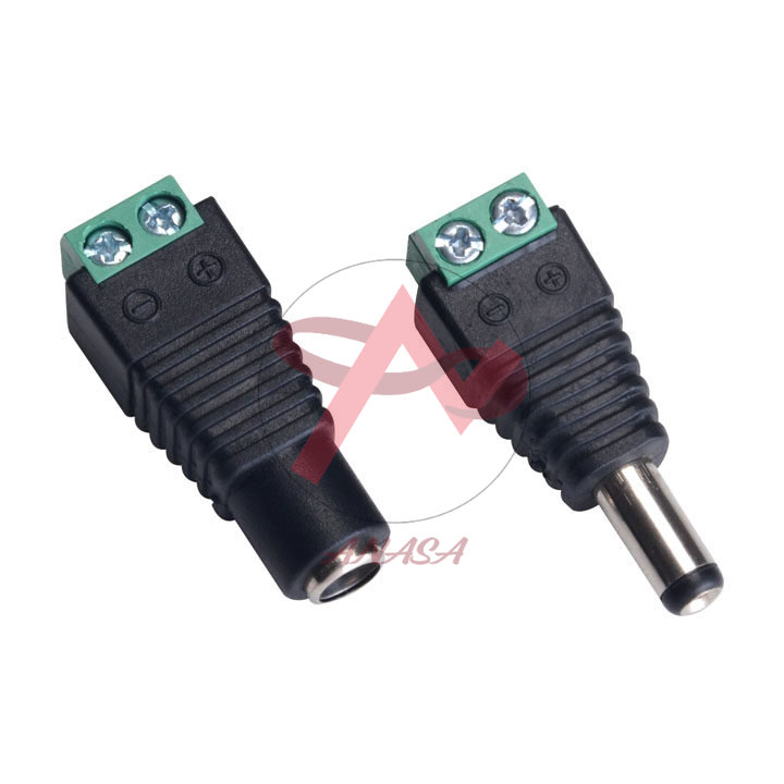 Combo jack nối nguồn dc5.5x2.1mm đực - cái