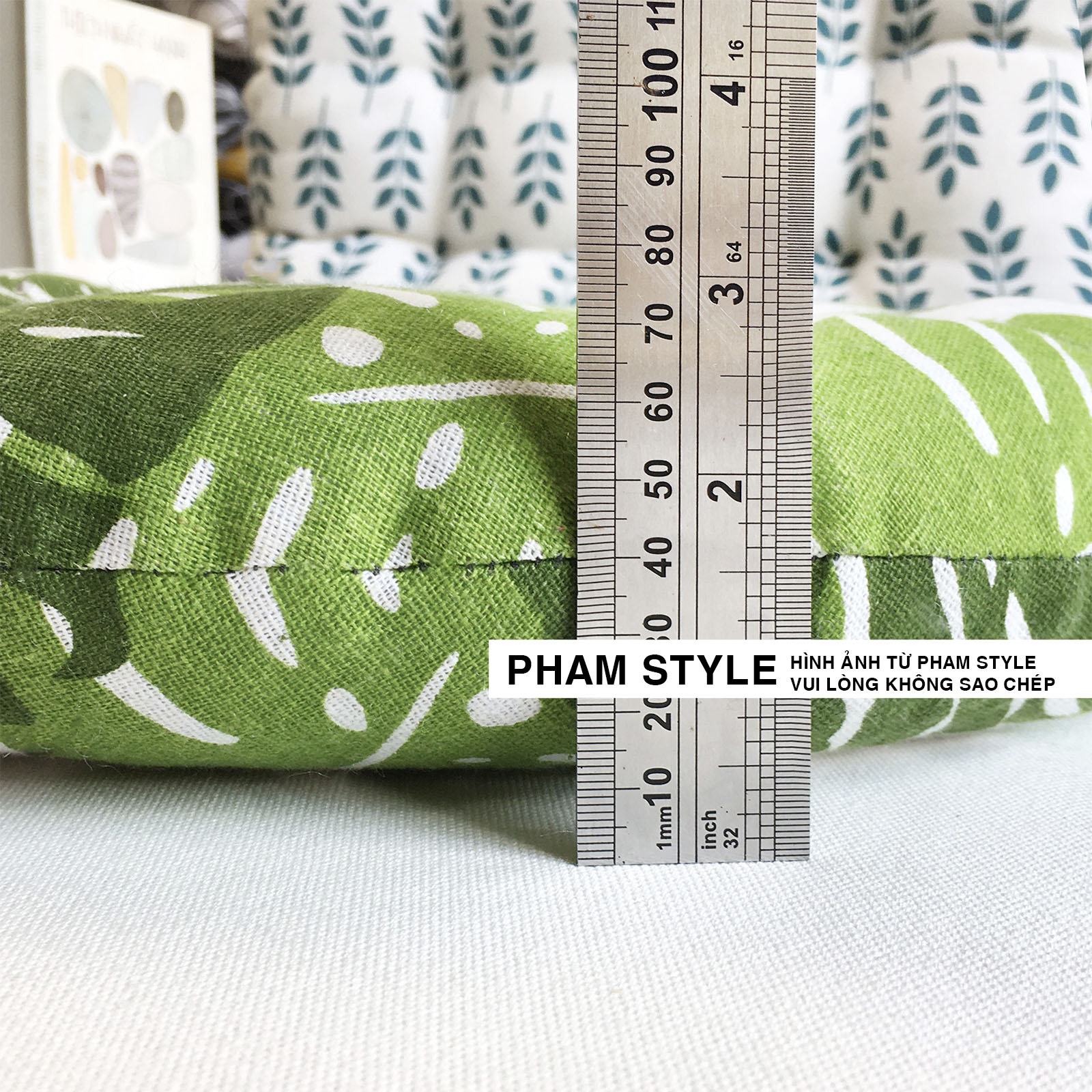 Đệm Vuông Ngồi Bệt PATTERN (40,45,50cm) (NO17-32)