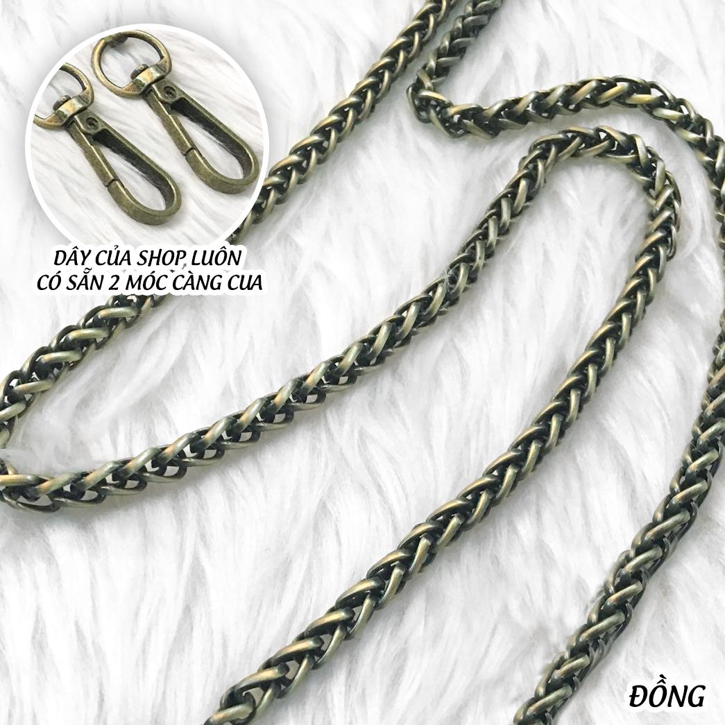 DÂY XÍCH CHO TÚI XÁCH XÍCH ĐÔI 7MM 529 - REQUANE