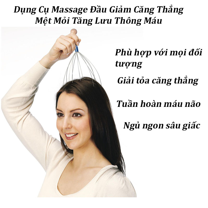 Cây Massage Đầu Bạch Tuộc Giúp Thư Giãn