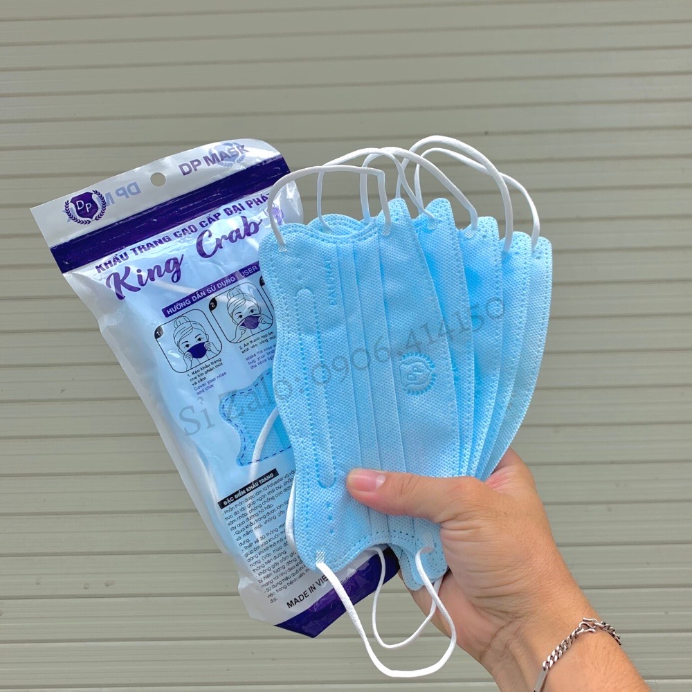 Combo 40cái khẩu trang con cua King Crab DP Mask