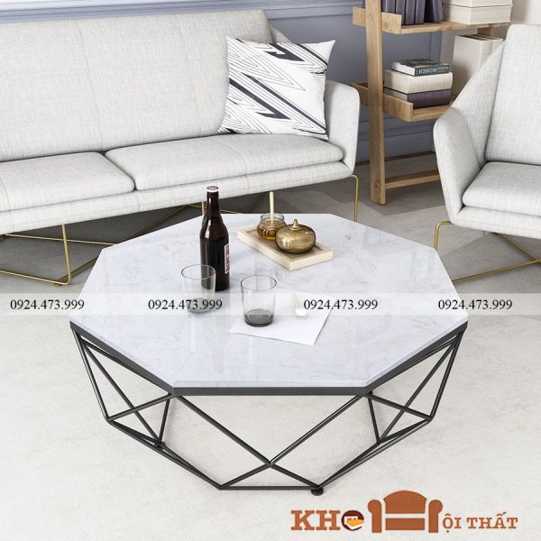 Bàn sofa kim cương mặt đá BTS-26