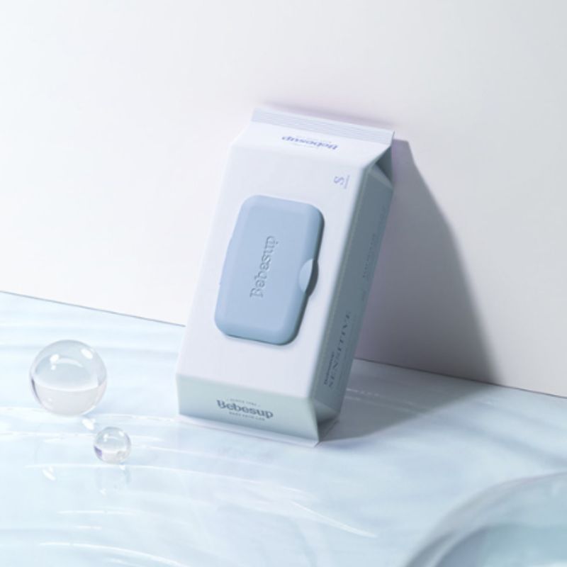 Combo 10 gói Khăn ướt Hàn Quốc BEBESUP SENSITIVE 80 tờ/gói