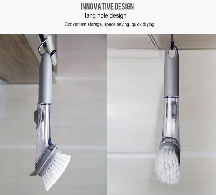 Chổi Cọ Rửa 4In1 Có Chức Năng Bơm Nước Rửa