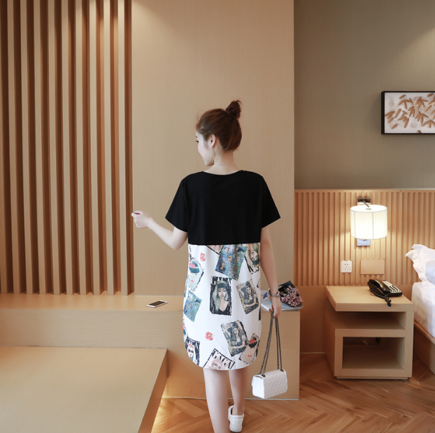 Đầm bầu váy bầu cho con bú