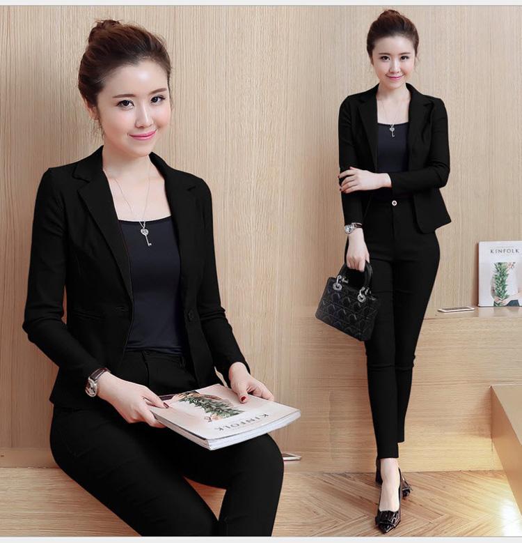 Set nguyên bộ áo Vest quần dài kèm áo thun
