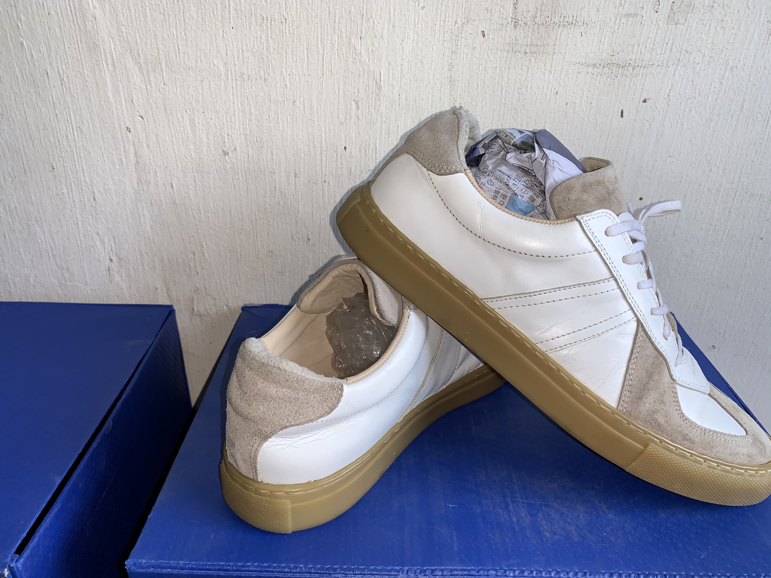 Giày da dáng thể thao size 39 mang vừa hàng si
