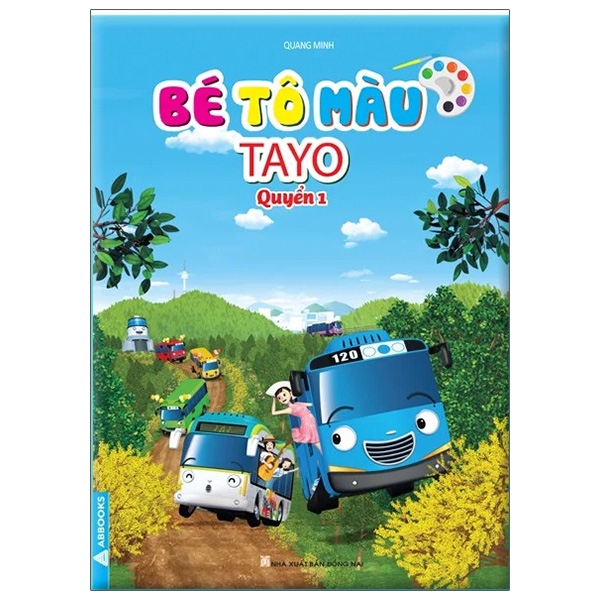 Fahasa - bé tô màu tayo - quyển 1