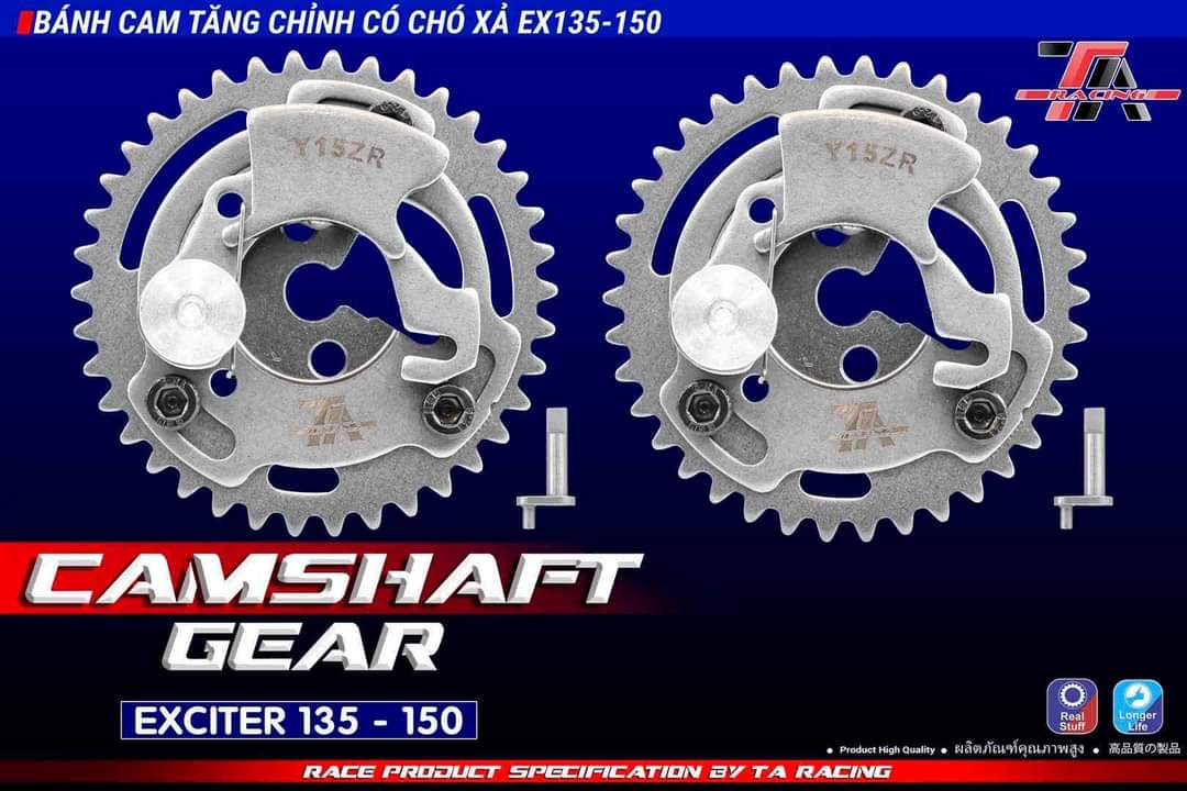 Bánh Cam Mio-Wave dream-Exciter TA racing