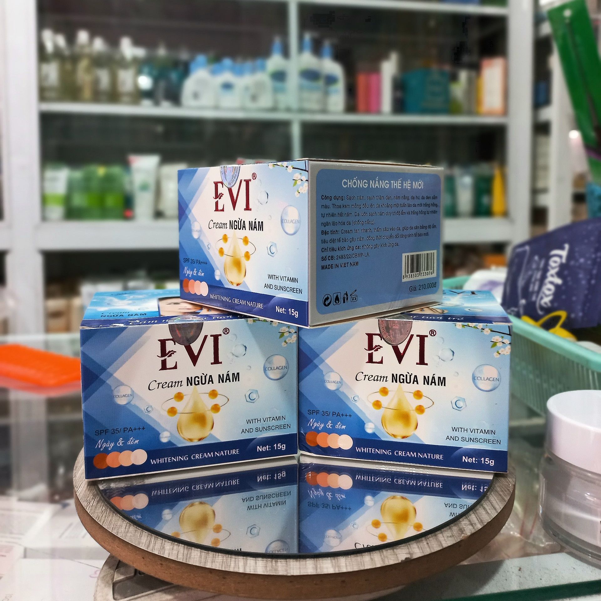 KEM EVI NGỪA NÁM TÀN NHANG 15GR