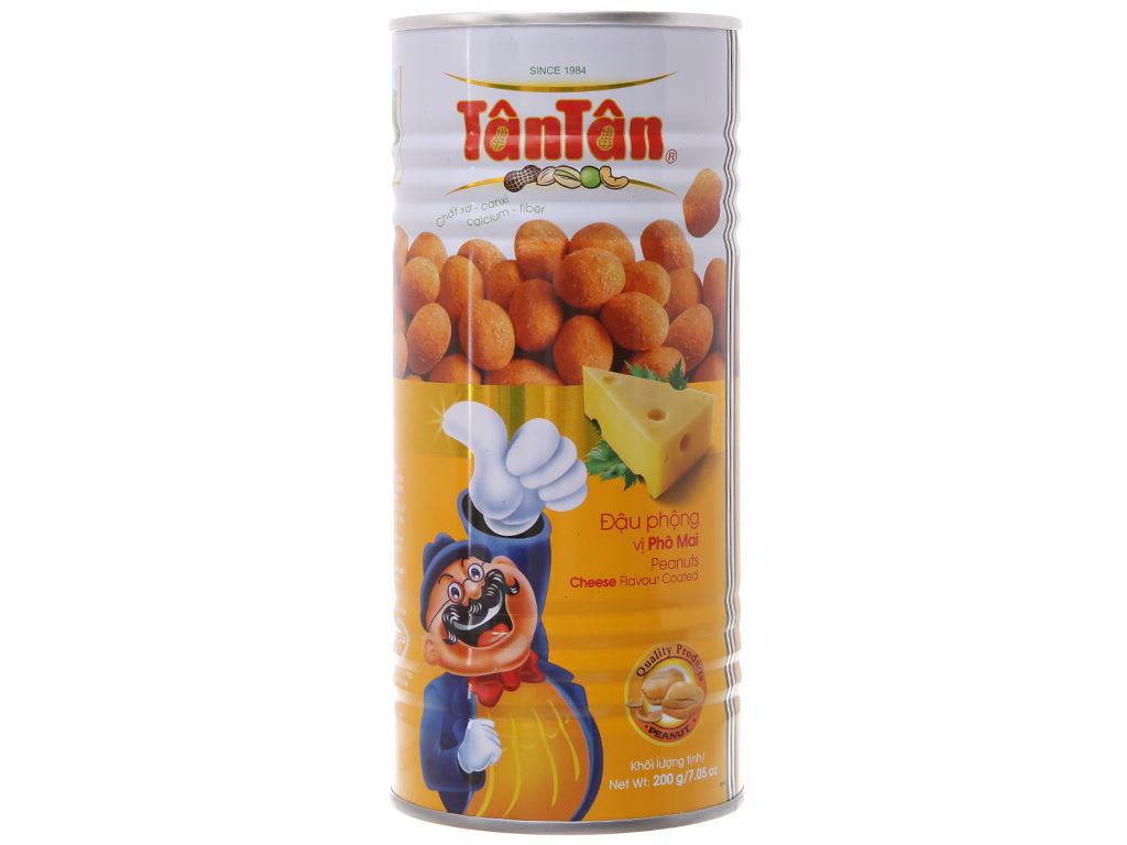 Đậu phộng vị Phô mai Tân Tân 200g
