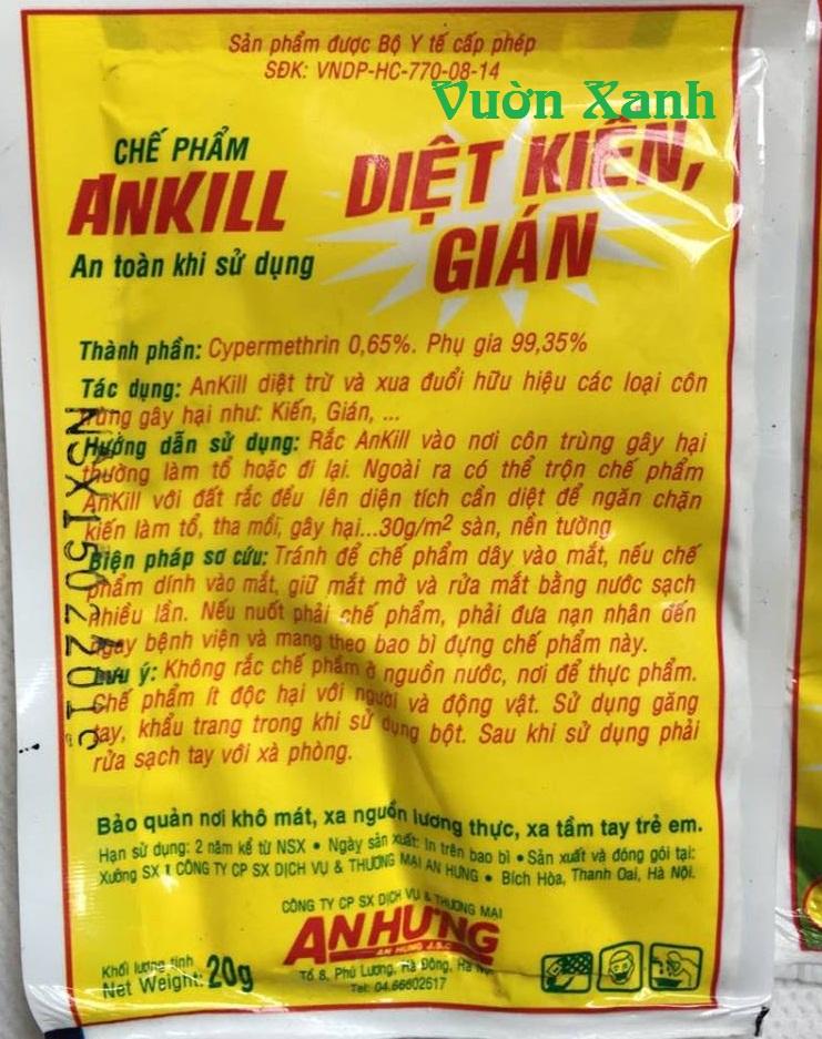 Bộ 8 gói thuốc diệt kiến, gián, sâu quấn chiếu...