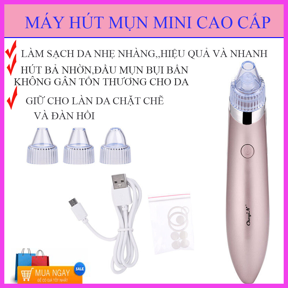 Máy hút mụn đầu đen, máy hút mụn cao cấp, máy hút mụn ẩn dưới da, máy hút mụn đầu đen, mụn cám, mụn bọc. loại bỏ mụn, tái tạo da, se khít lỗ chân lông.