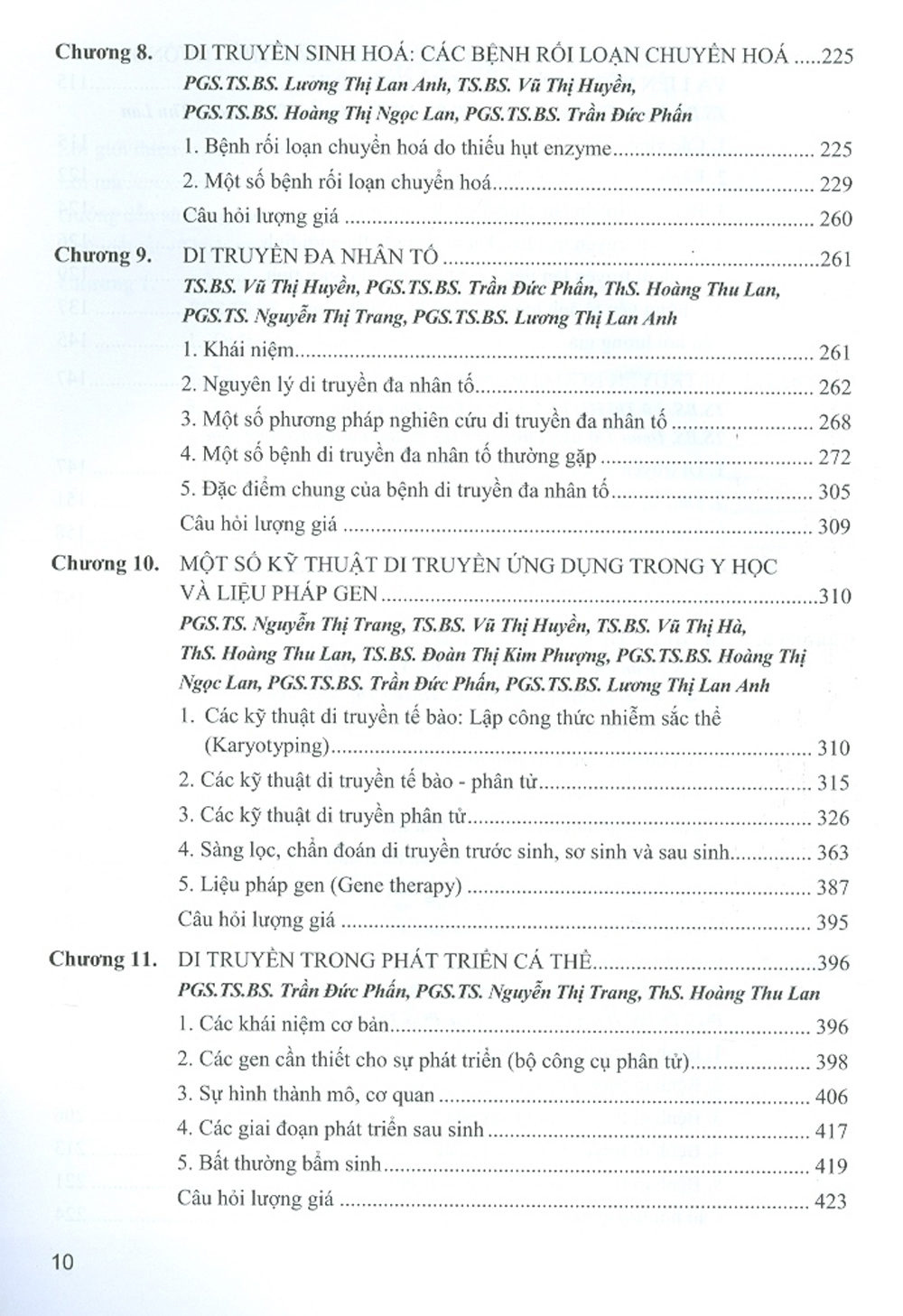 Di Truyền Y Học (Dùng Cho Đào Tạo Bác Sĩ Y Khoa)