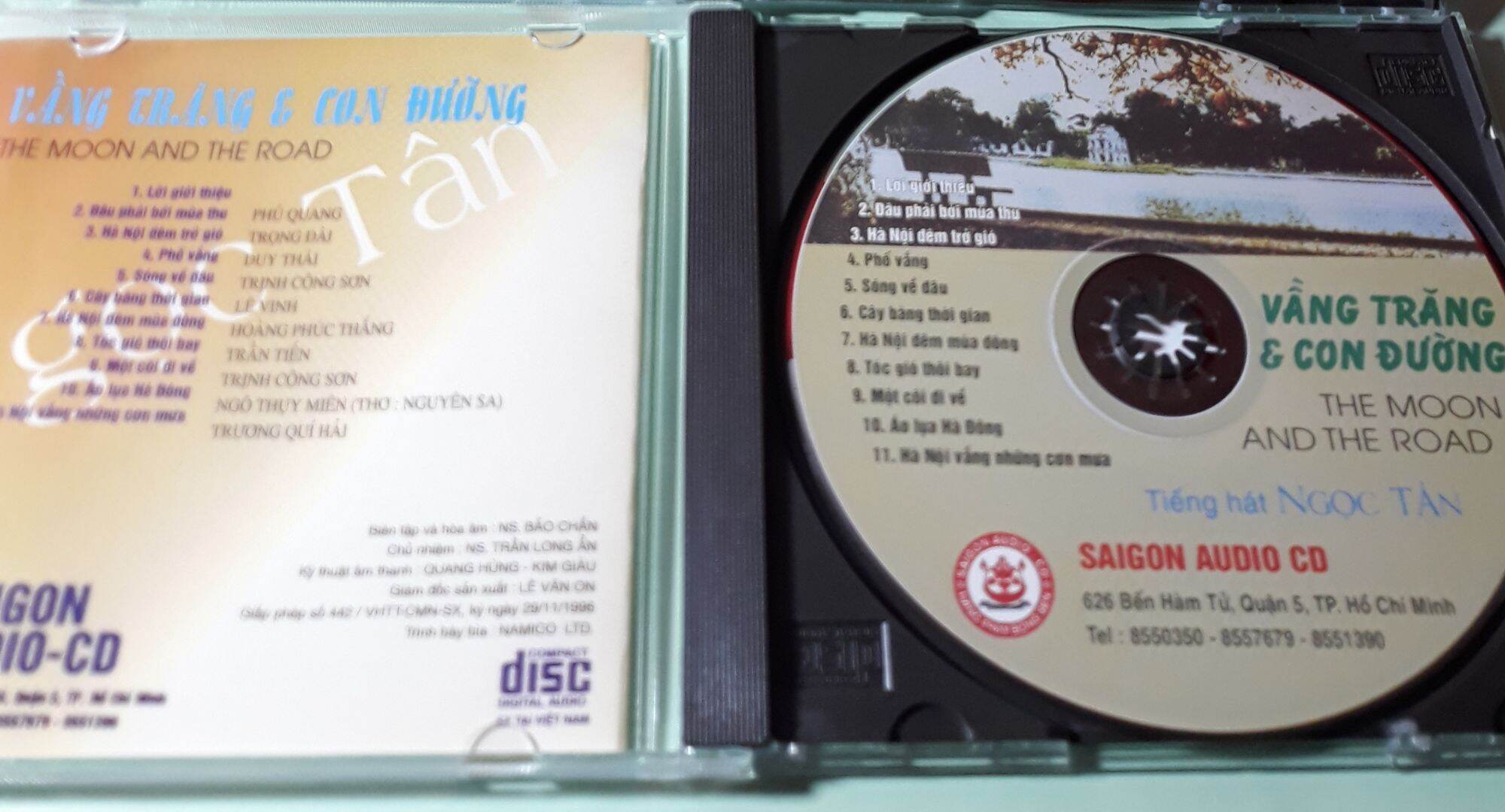 CD NGỌC TÂN 1 - VẦNG TRĂNG VÀ CON ĐƯỜNG