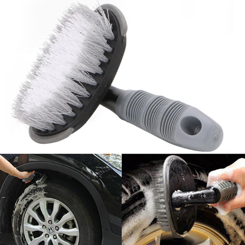 Bàn chải, cọ, chổi chuyên chà rửa lốp xe, bánh xe hơi, xe ô tô
