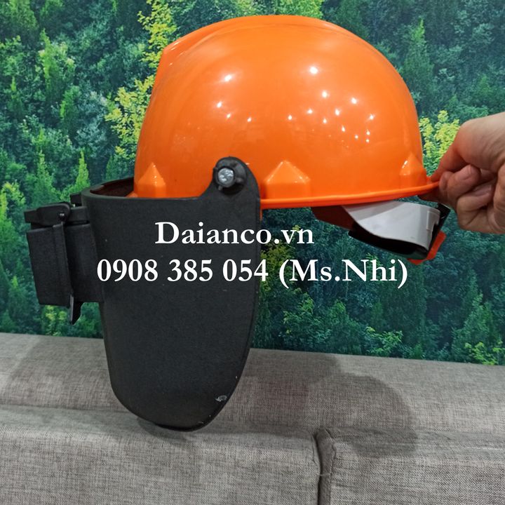 Mũ bảo hộ mặt nạ hàn màu đen HN90