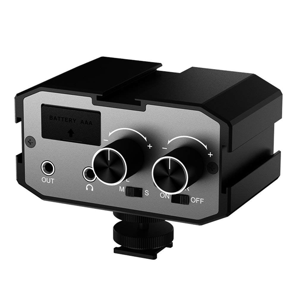 Bộ trộn  micro cho máy ảnh Comica CVM-AX1