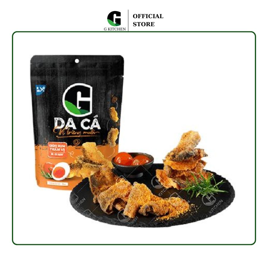 Da cá vị trứng muối G Kitchen 50g/ 25g [Giao toàn quốc]