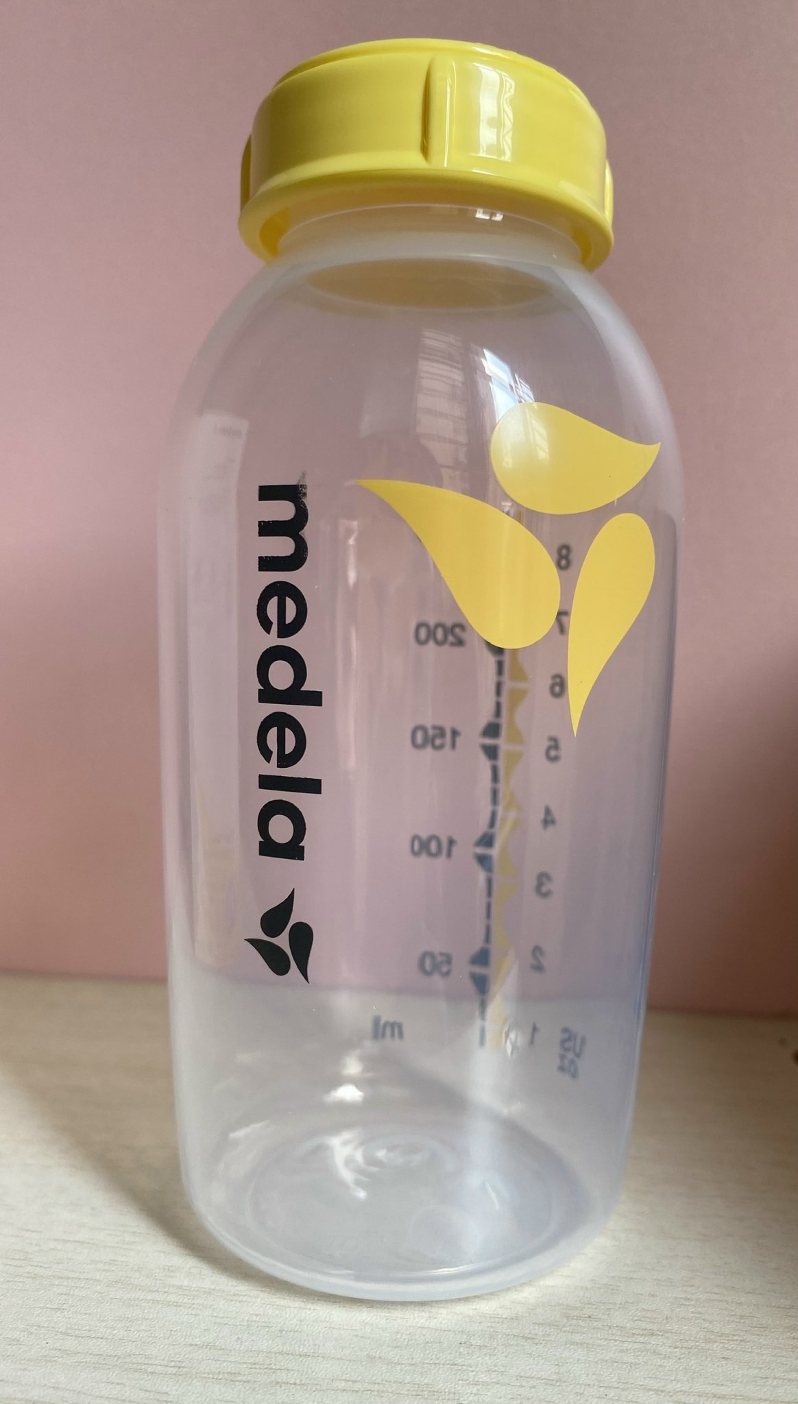 Bình medela nhựa PP, bình trữ sữa 250ml