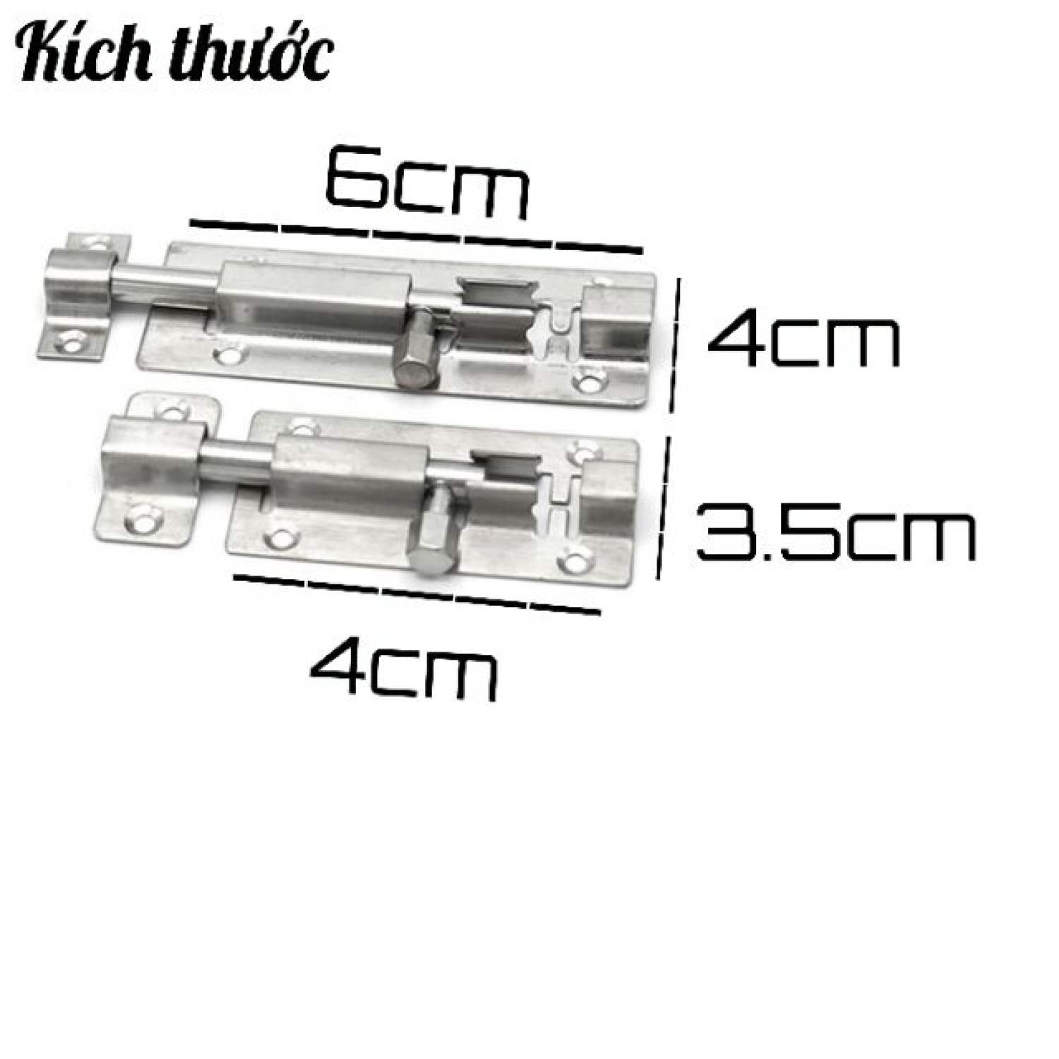 Bản lề then chốt gài cửa INOX 100%