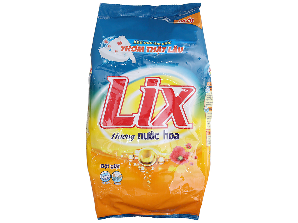 [HCM]Bột giặt Lix hương nước hoa 5.5kg