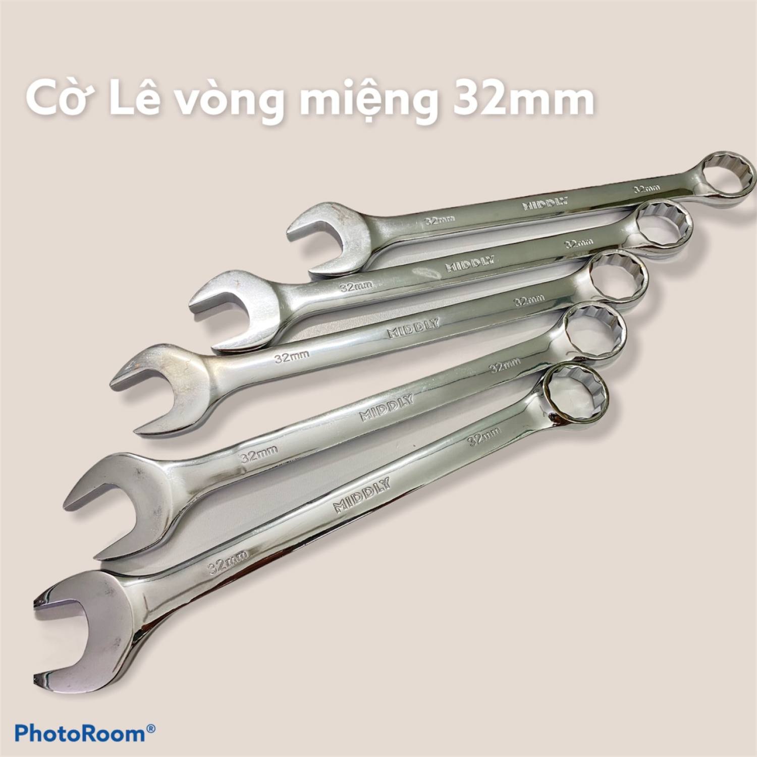 Cờ lê vòng miệng 32mm 2 đầu