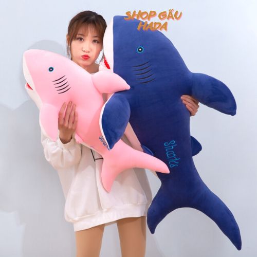 Gấu Bông Cá Mập Shart - Gấu Ôm Cá Mập Shart - Hàng Cao Cấp