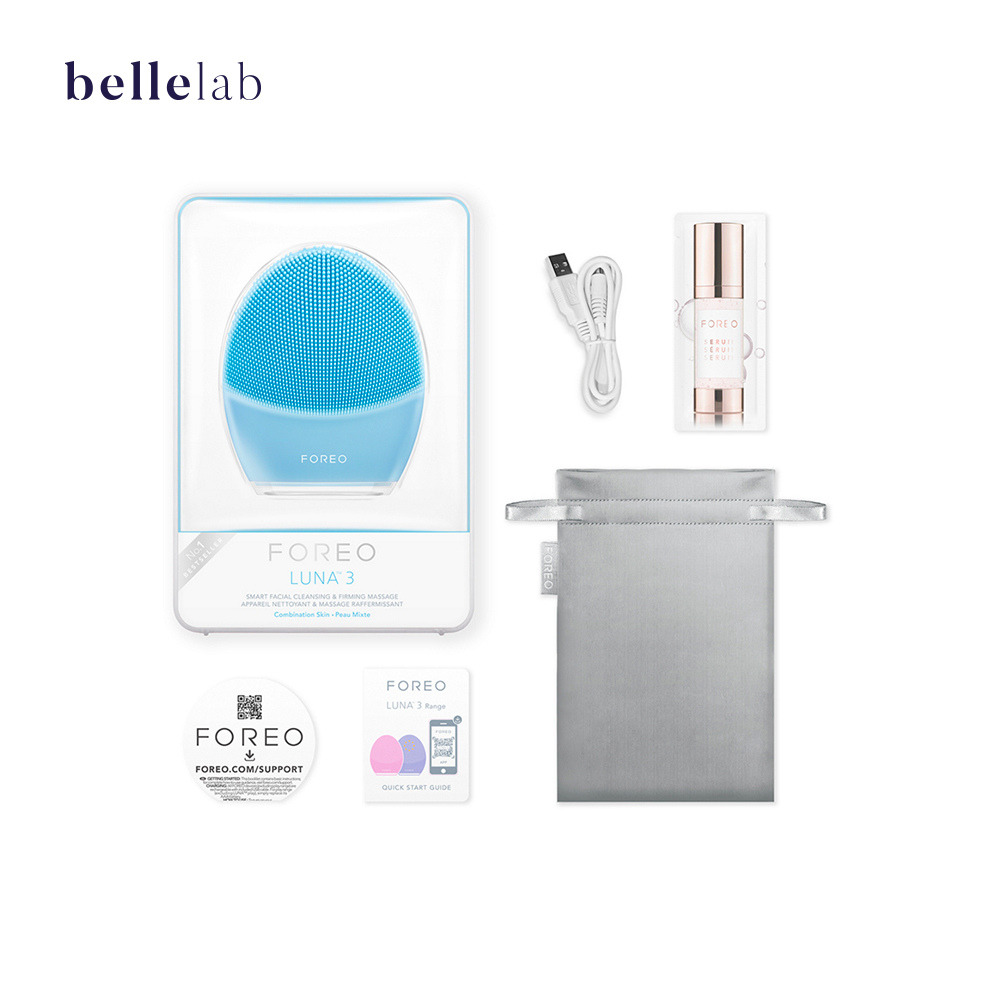 FOREO LUNA 3 - Máy rửa mặt - Màu Xanh Cho Da Hỗn Hợp