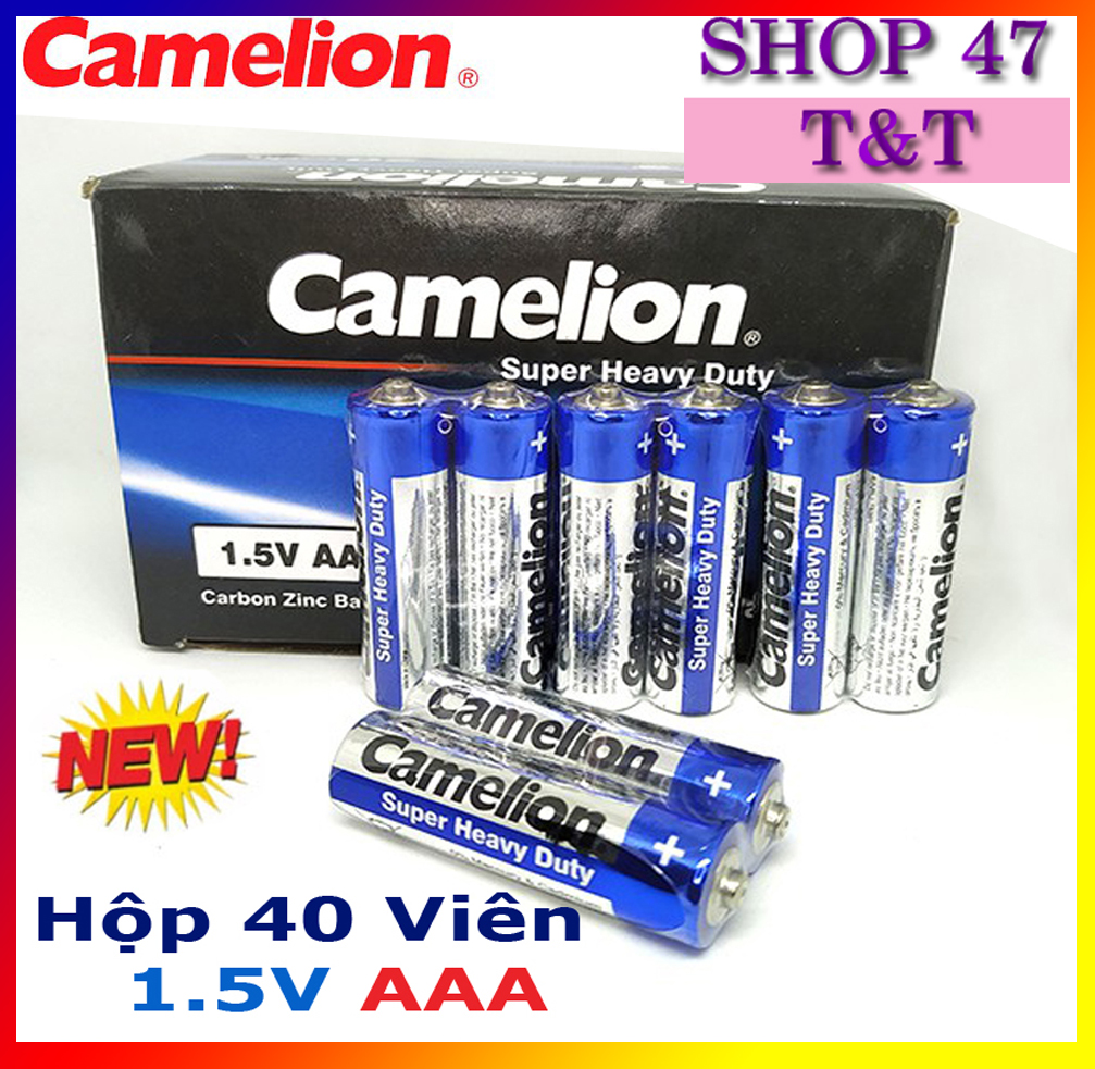 Pin tiểu AAA Camelion dùng thay thế pin remote tivi, máy lạnh