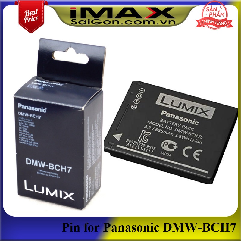 [HCM]Pin thay thế pin máy ảnh cho DMW-BCH7