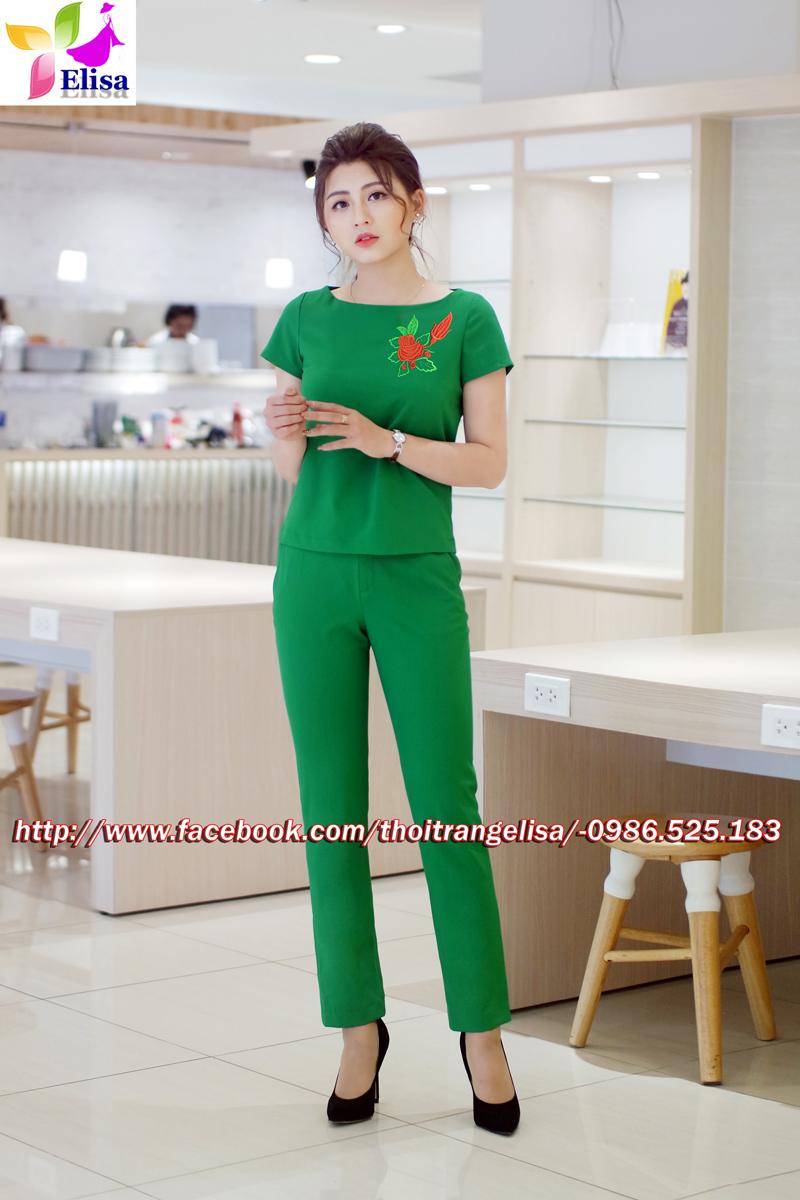 NEW Bộ đồ thêu hoa hồng B12 cao cấp