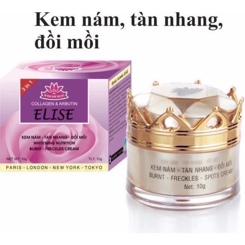 kem Elise nám -tàn nhang -đồi mồi  10g có tem cào