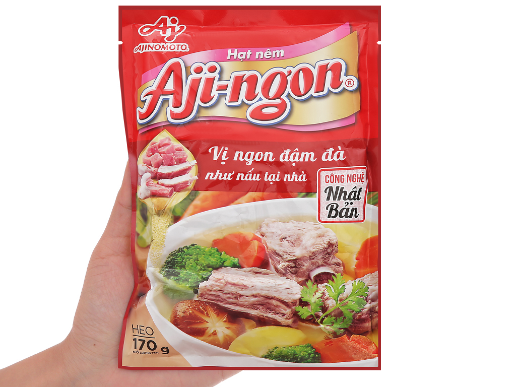 Hạt Nêm Vị Heo Aji-ngon Gói 170gr