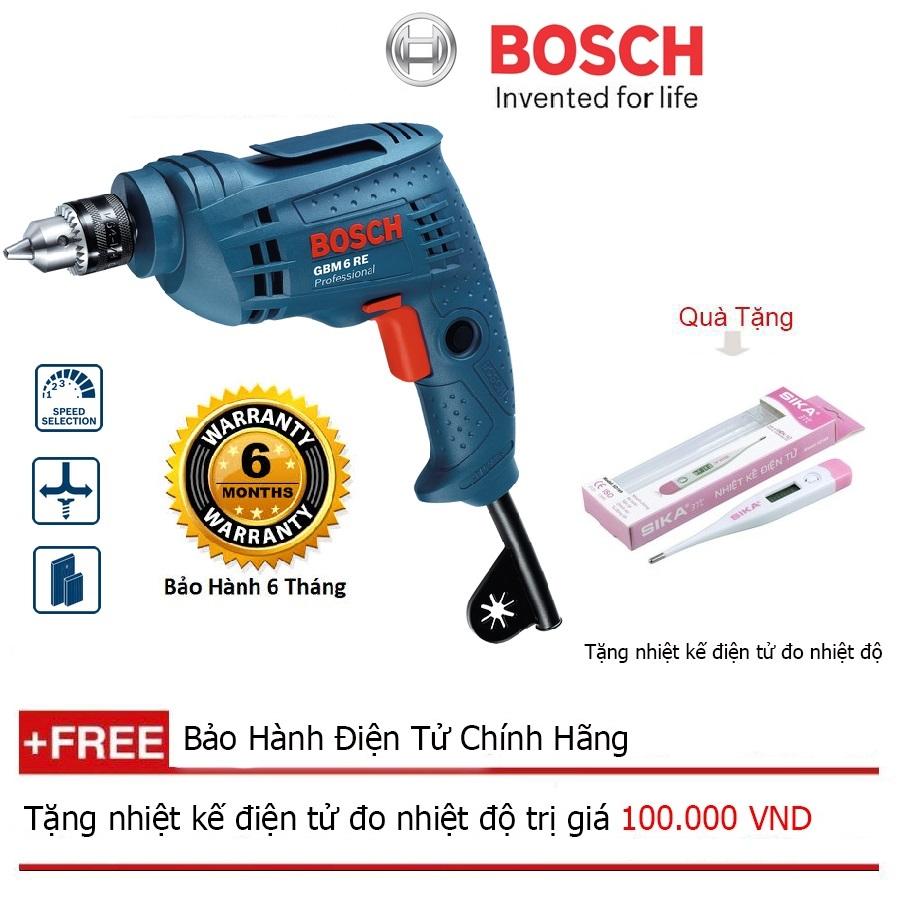 Máy khoan xoay Bosch GBM 6 RE Professional + Quà tặng nhiệt kế điện tử