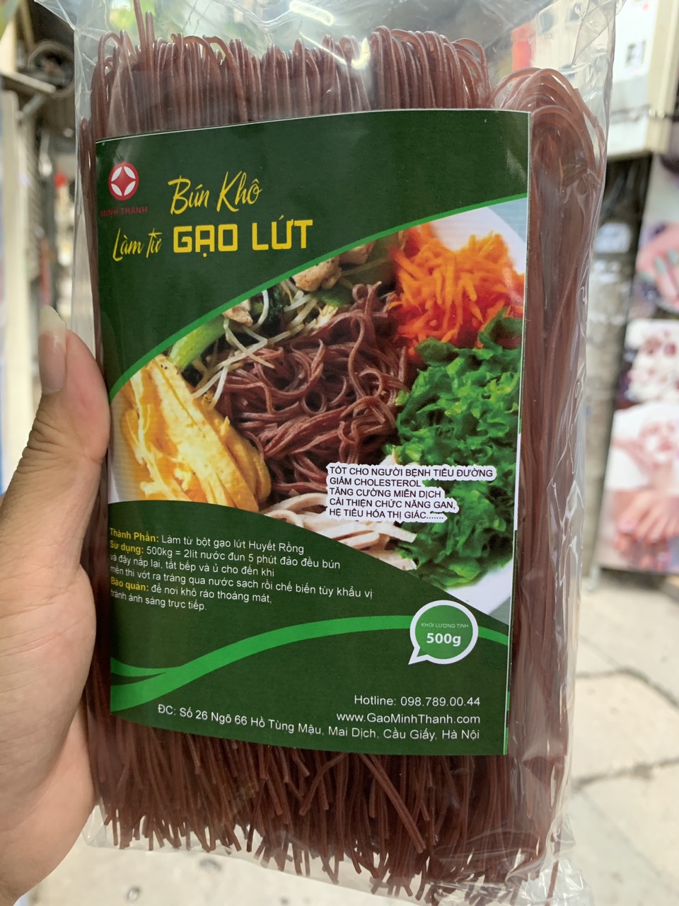 Bún Gạo Lứt