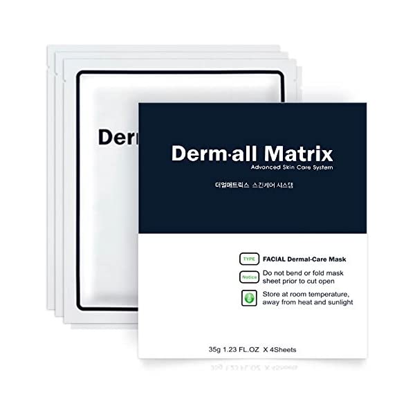 [HCM]Mặt nạ Derm-All Matrix Mask Hàn Quốc trắng da chống lão hóa HỘP 4 MIẾNG