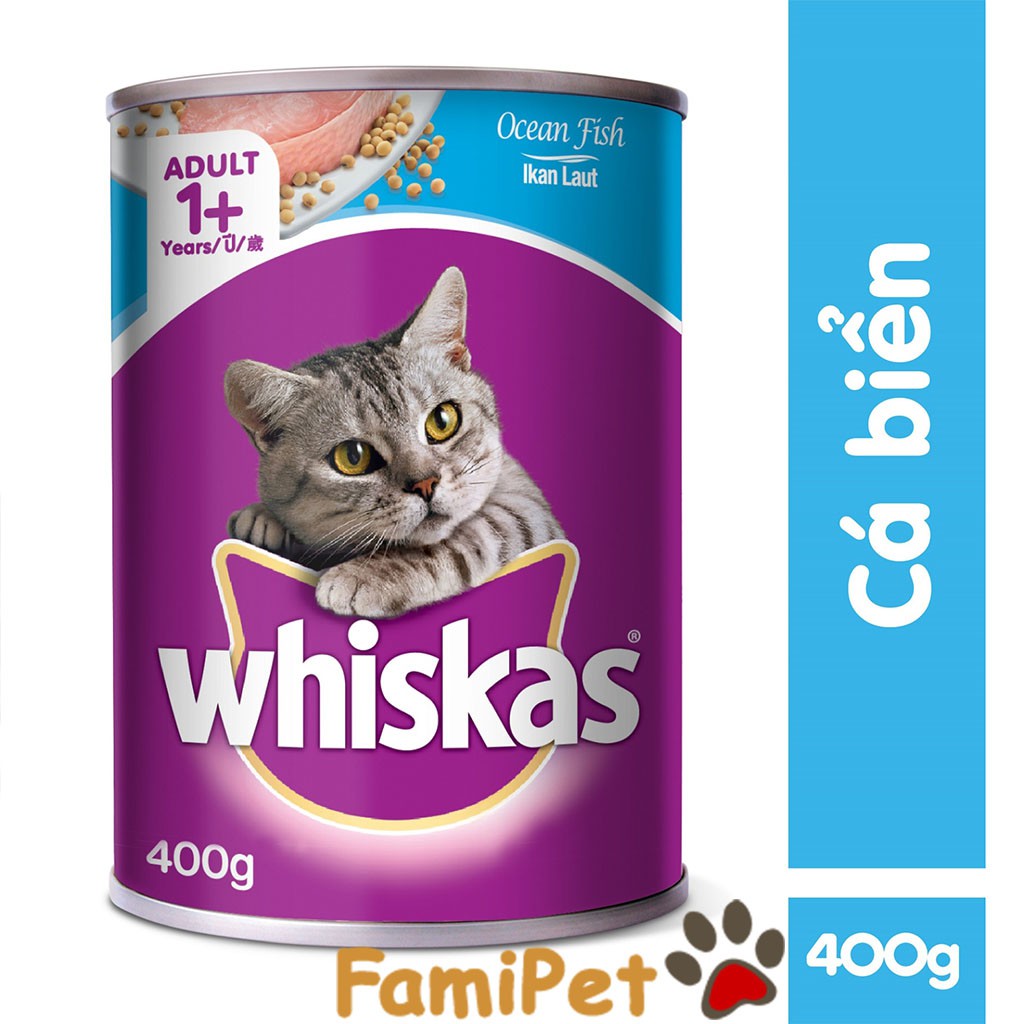 Pate Whiskas Cho Mèo - Lon 400g