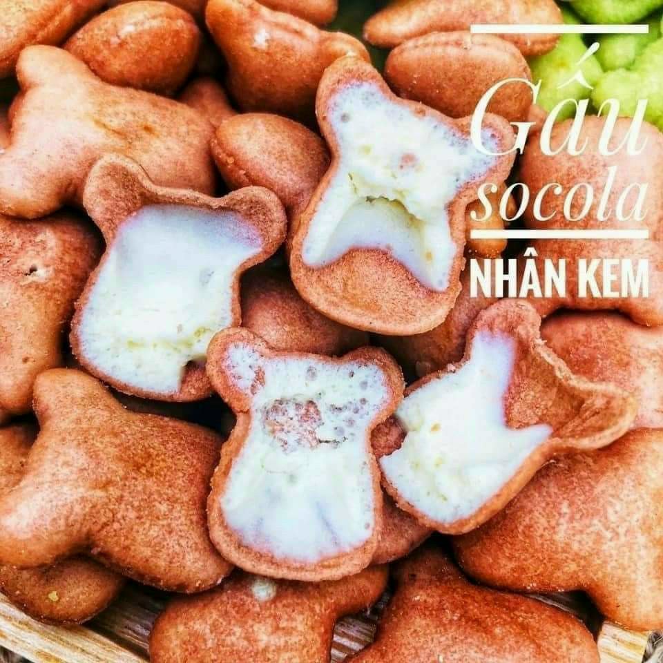 Bánh Gấu nhân kem ba tầng 400g