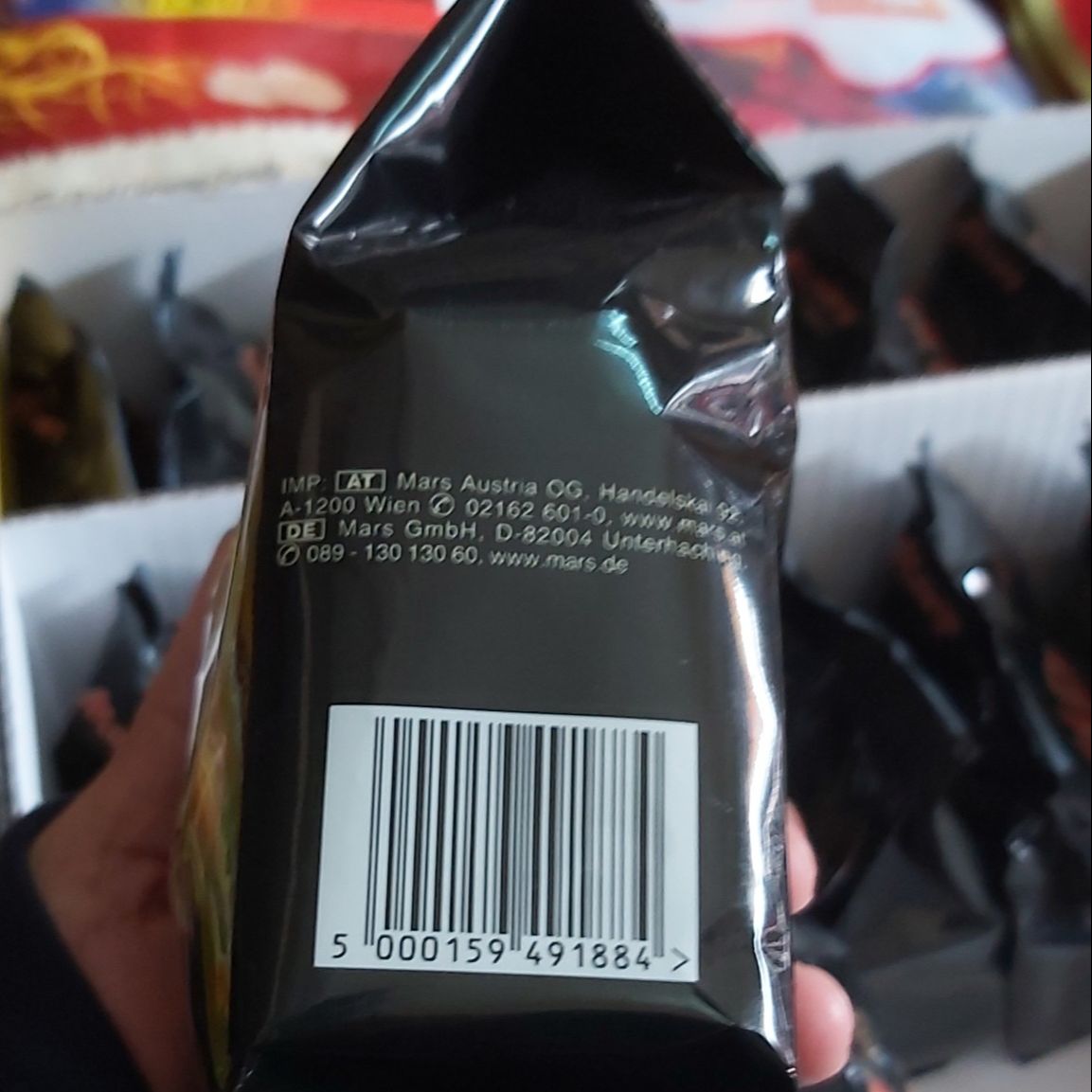 Kẹo socola Mars miniatures Đức - Bịch 150g - Date T6/2024