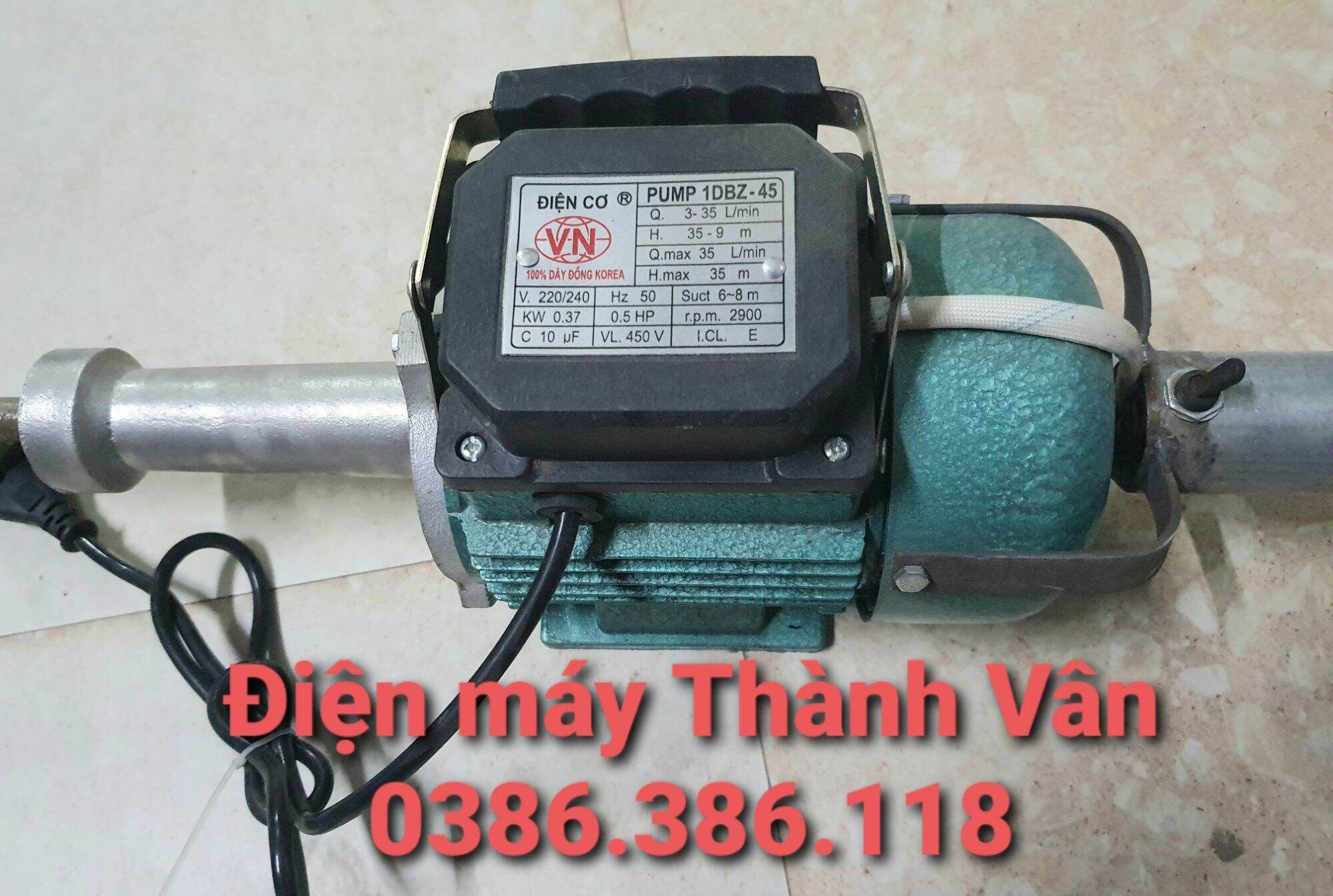 Mô tơ quật giấy giáp