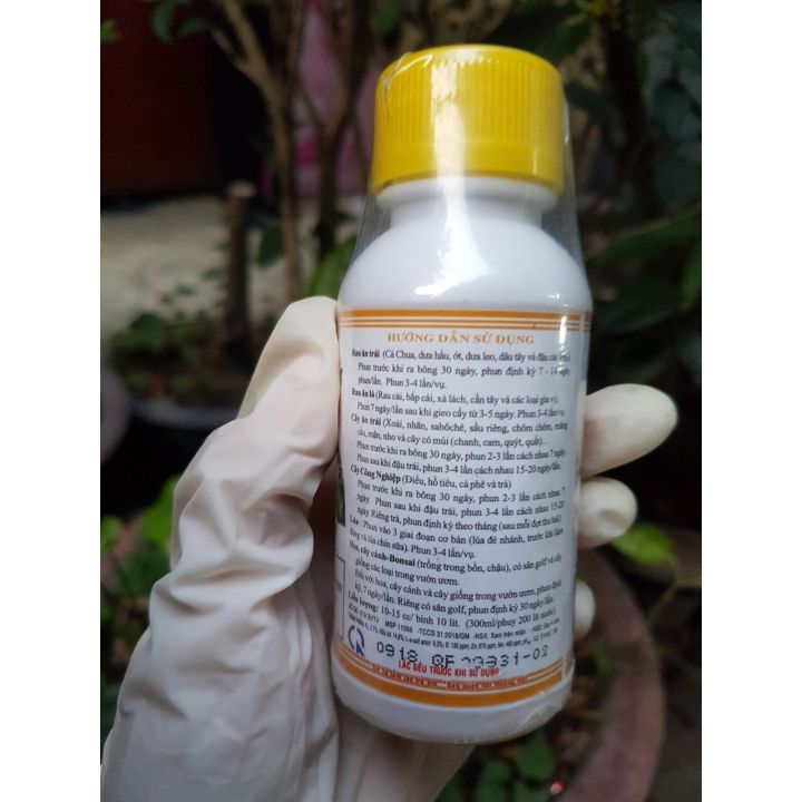 Phân bón Terra-Sorb foliar - Phân bón lá cao cấp siêu to lá