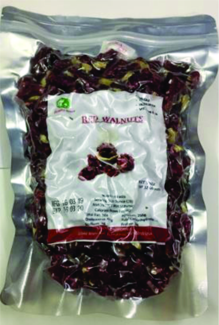 Nhân óc chó đỏ tách vỏ nhập khẩu 500g