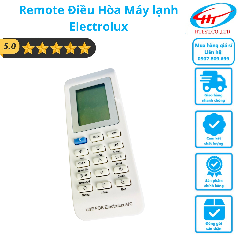 Remote máy lạnh electrolux - sp001146